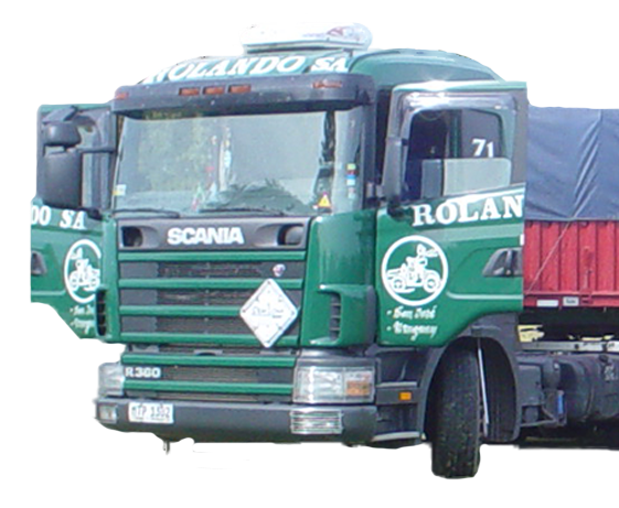 Camión de Transportes Rolando S.A.